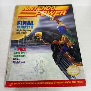 Nintendo Power Magazine Volume 30 Final Fantasy II November 1991 Vintage NES